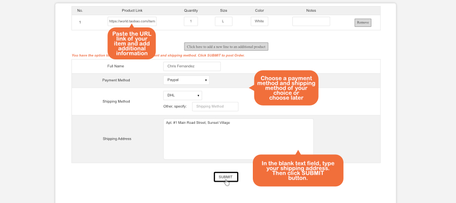 Baohero Order Guide | Taobao English