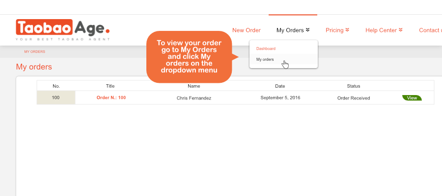Taobao Age Order Guide | Taobao English